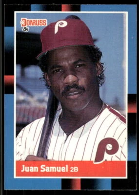 1988 Donruss #288c Juan Samuel - Image 1 of 2