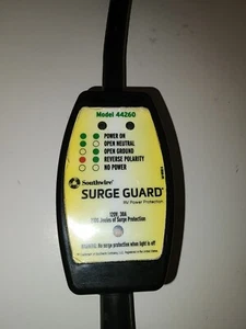 RV Power Protection Model 44260 Surge Guard Tested & Working - Foto 1 di 14