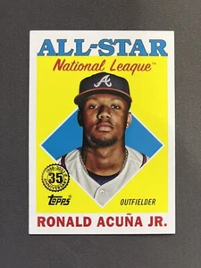 2023 Topps 35 aniversario All-Star Ronald Acuña Jr. Atlanta Braves #88AS-4 - Imagen 1 de 2