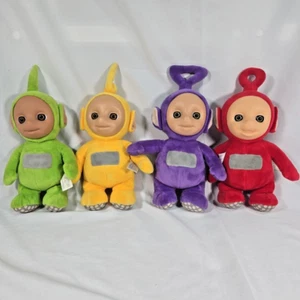 4er Set sprechende Teletubbies Plüschtiere Lala Po Dipsy Tinky Winky DHX 2020 - Bild 1 von 9