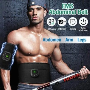 ABS Stimulator Bauchmuskeltrainer EMS Trainingsgerät Elektro Exerciser Fit Pad - Bild 1 von 20