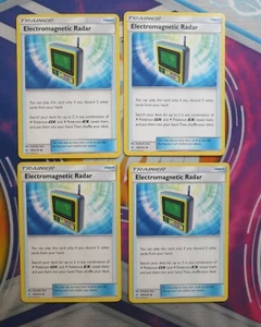 4X Electromagnetic Radar 169/214 Unbroken Bonds Pokemon TCG Card NM - Picture 1 of 1