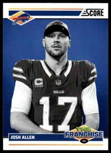 Two card lot 2024 Score Josh Allen The Franchise Buffalo Bills - Bild 1 von 1