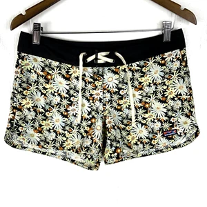 Patagonia Women's Wavefarer Board Shorts Size 4 Small Floral - Picture 1 of 3