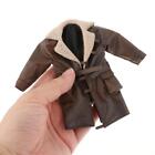 1/10 Scale Trench Coat Handmade Doll Clothes Miniature Clothing Costume for Male