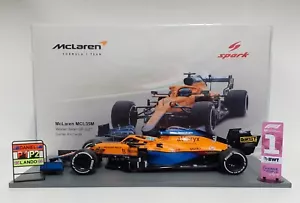 SPARK 1:18 MODELLINO AUTO DIE CAST F1 MCLAREN MERCEDES RICCIARDO GP ITALIA 2021 - Foto 1 di 12
