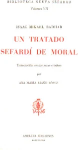 Tratado sefardi de moral | Badhab Isaac Mikael | Bon état - Picture 1 of 1