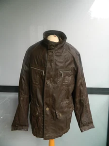Bugatti Herren Jacke Gr. 26 braun, gewachste Optik, Vintage, sehr guter Zustand - Bild 1 von 10