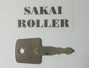 (1) Sakai Blacktop Key Roller Keys Heavy Equipment Ignition Asphalt Roller Key - Picture 1 of 2