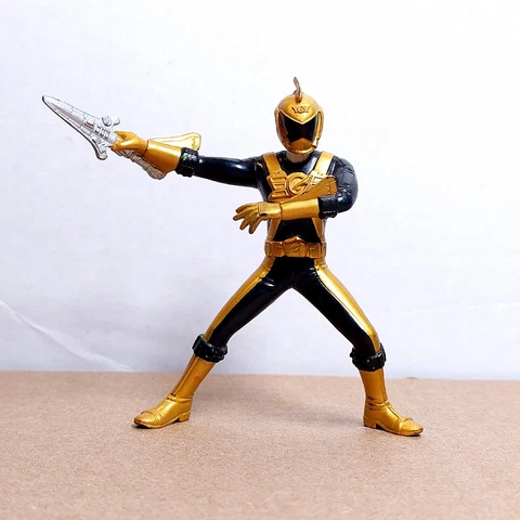 Power Rangers RPM Ranger Gold Collectible Toy Figure Cover