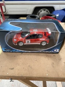 Solido 1/18 Peugeot 206 WRC Monte Carlo Rally 2003 Burns 203795-01 - Picture 1 of 4