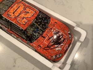 TONY STEWART AUTOGRAPHED 2007 HOME DEPOT WATKINS GLEN WIN COT DIECAST & CARD - Picture 1 of 18