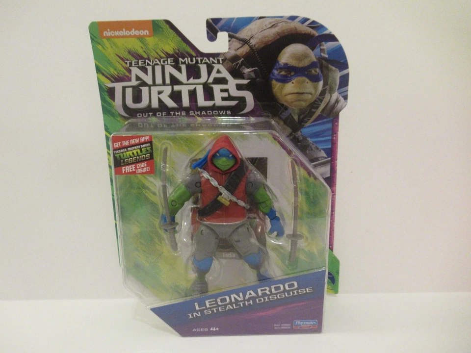 Teenage Mutant Ninja Turtles Movie 2 out of The Shadows Stealth Leonardo Basic