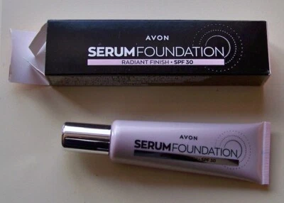 Avon Serum  Foundation SPF30 30ml NEW  PORCELAIN 120N (A) - Image 1 of 2