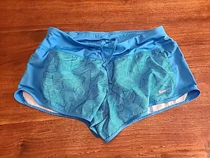 NIKE dri-fit blue Design running shorts size M - Picture 1 of 7