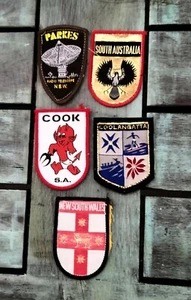 Tourist Jacket Patches Set Of 5. 2.75 Inch Length - Picture 1 of 2