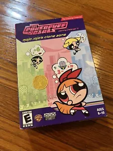 Powerpuff Girls Learning Challenge 1 Mojo Jojo's Clone Zone PC Game 2002 SEALED - Picture 1 of 4