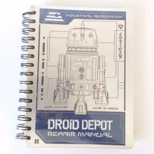 Disneyland Star Wars Galaxy's Edge Droid Depot Repair Manual Industrial Notebook - Bild 1 von 5