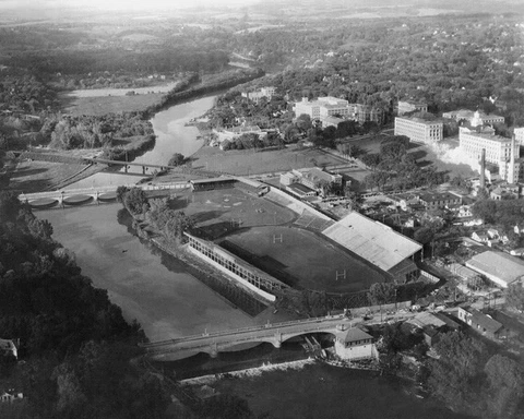 1925 IOWA FIELD Glossy 8x10 Photo Stadium Poster Iowa Hawkeyes Print Cover
