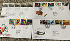 JOB LOT OF ROYAL MAIL FIRST DAY COVERS FIRST DAY COVERS MINI SHEETS HIGH VALUE.