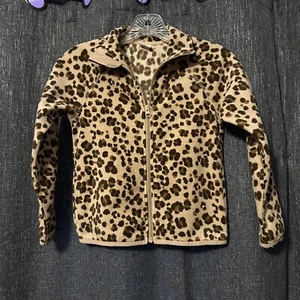 Wonder Nation Zippered Cheetah Print Jacket (Girls Small 6-6x) - Picture 1 of 5