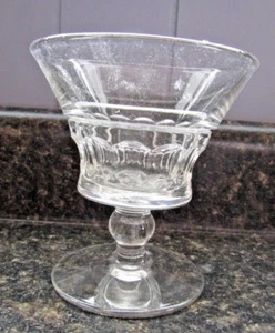 CAMBRIDGE GLASS BALL STEM WINE GOBLET MARTHA WASHINGTON - Picture 1 of 3