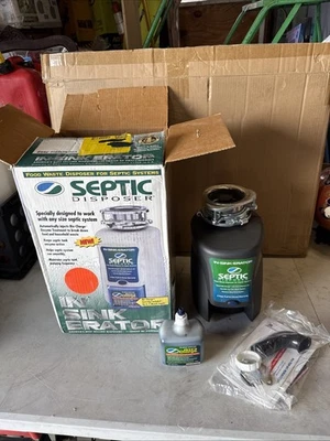 Garbage Disposal Septic Assist 3/4 HP Waste Disposer SPD-3 - Image 1 of 4