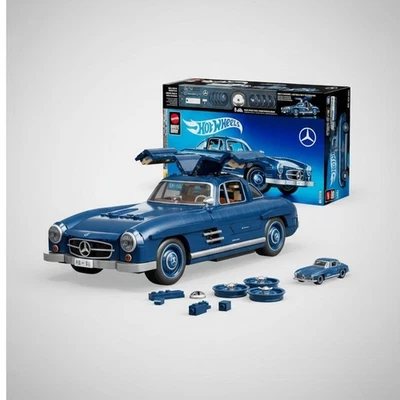 LEGO Hot Wheels Mercedes Benz 300 SL Building Set 1600 Pieces Realistic - NEW - Image 1 of 4