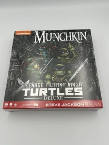 Munchkin Teenage Mutant Ninja Turtles TMNT Deluxe gioco da tavolo NUOVO - Foto 1 di 4