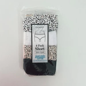 Primark ladies shorts briefs 5 pack Animal Print Size S knickers - Picture 1 of 1