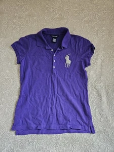 Ralph Lauren purple tee girls XL(16) - Picture 1 of 7