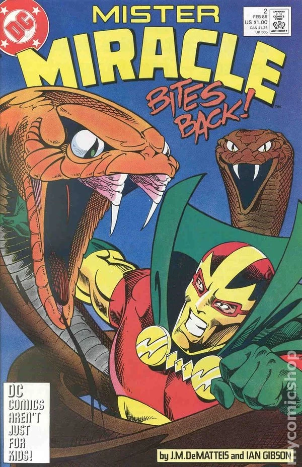 Mister Miracle #2 VG 1989 Stock Image Low Grade - Image 1 of 1