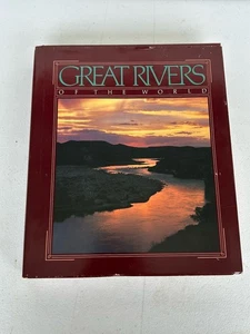 Vintage Great Rivers Of The World 1984 National Geographic Hardcover Photography - Picture 1 of 8