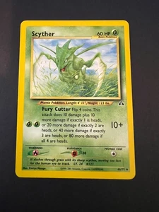 Pokémon TCG Scyther Neo Discovery 46/75 Regular Unlimited Uncommon LP - Bild 1 von 2