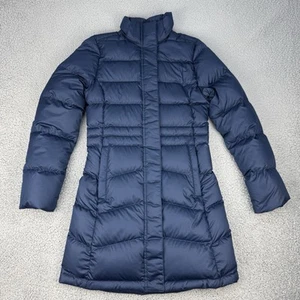 LL Bean Jacket Womens XXS Navy Ultrawarm Down Fill Full Zip Parka Puffer 502433 - Picture 1 of 16