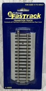 American Flyer 6-49858 S Fastrack 5" Transition Track - Picture 1 of 2