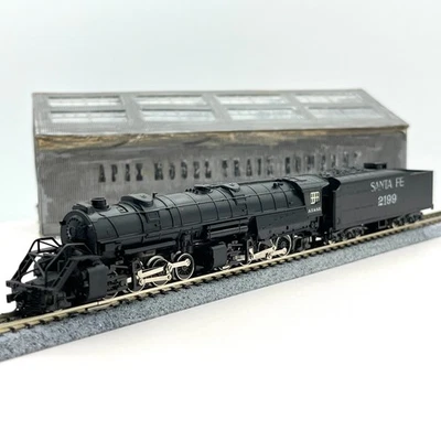 Rivarossi N Scale 9291 Santa Fe 2-8-8-2 Mallet Steam Locomotive ATSF 2199 Std DC - Image 1 of 4
