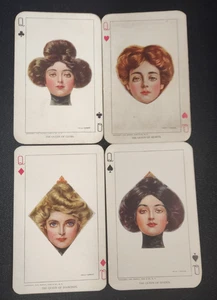 1909 Die Königinnen Postkarte Set 4, Werke von Will Grefe veröffentlicht von Moffat Yard New York - Bild 1 von 2