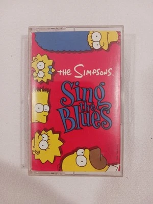 The Simpsons Sing The Blues Cassette Tape 1990 "Do the Bartman" Bart Homer Lisa  - Image 1 of 4