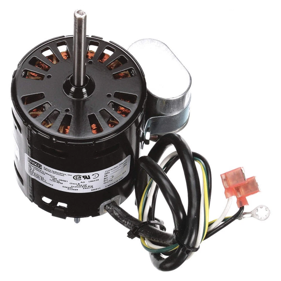 FASCO D1143 Motor,1/20 HP,1550 rpm,3.3,115V 46MV81 - Image 1 of 1