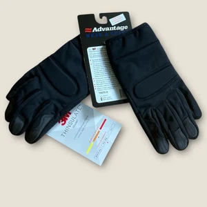 Guanti militari RFG Thinsulate Isolanti neri piccoli nuovi con etichetta resistenti touchscreen H2O - Foto 1 di 3
