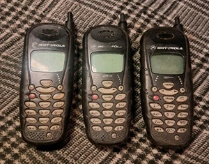 Vtg Motorola L700 Cell Phones PTT Direct Connect Set Of 3 Phones Deal - Picture 1 of 11