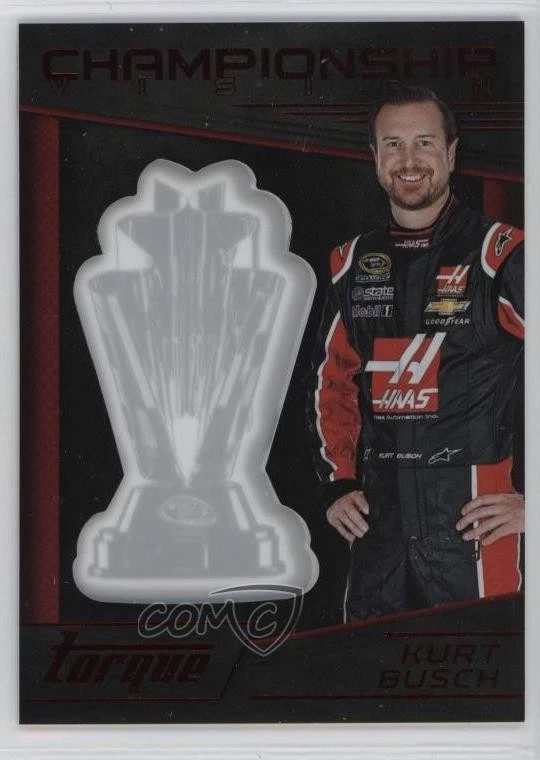 2016 Panini Torque Championship Vision Red /49 Kurt Busch #CV9 - Image 1 of 2