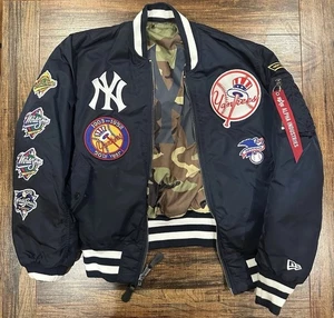 Alpha Industries x New Era x New York Yankees Graphic Patch Bomberjacke - Bild 1 von 10