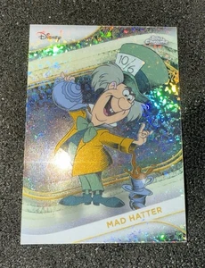 mad hatter 2025 Topps Chrome Disney Mini Diamond Refractor #177 - Picture 1 of 2
