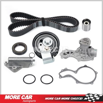 Kit tensor correa de distribución bomba de agua para 97-00 Audi Volkswagen A4 Quattro 1.8L Foto 1 de 4