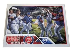 2023 Topps Chicago Cubs #220 Chicago Cubs MLb Baseball Card (P - Picture 1 of 2