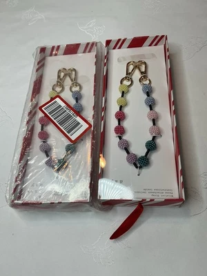 A New Day Cell Beaded Replacement Wrist Strap For Purse Phone Bag Lot 2 Craft - Image 1 of 4
