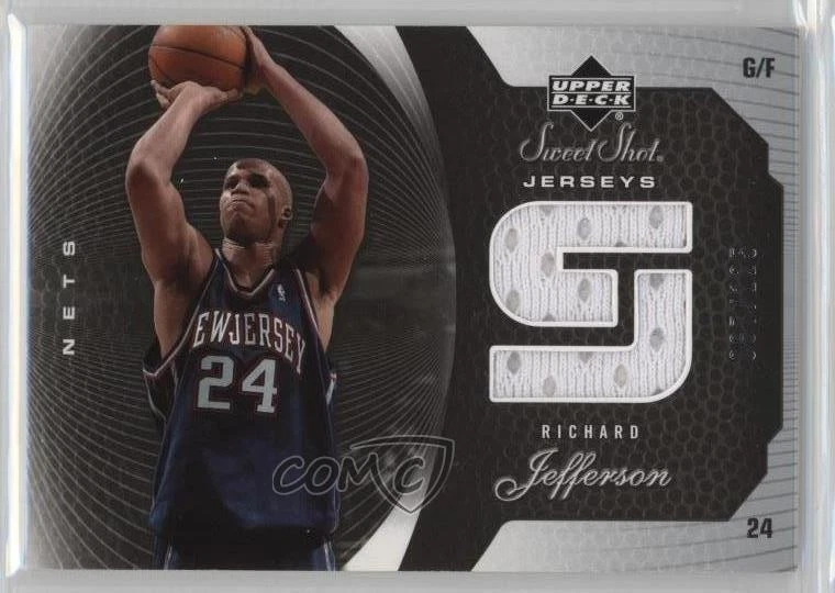 2005-06 Upper Deck Sweet Shot Jerseys /125 Richard Jefferson #SSJ-RJ - Image 1 of 2