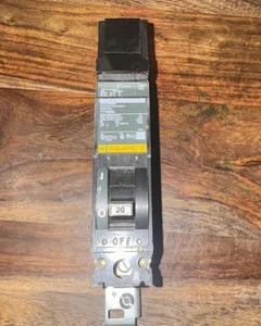 NEW Square D 20A 277V 1P I-Line Thermal Magnetic Circuit Breaker FY14020A, LO1 - Picture 1 of 5